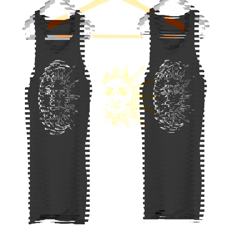 三日月 太陽 タンクトップ