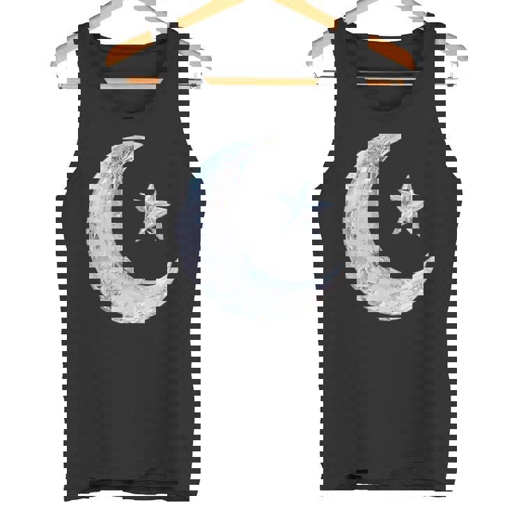 三日月と星 タンクトップ