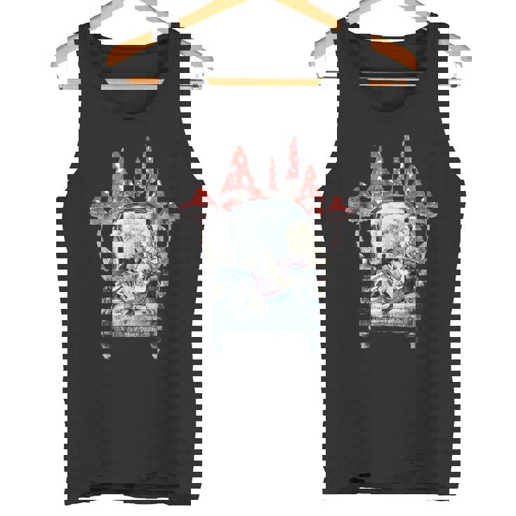 不思議の国のアリス アリスマッシュルーム タンクトップ