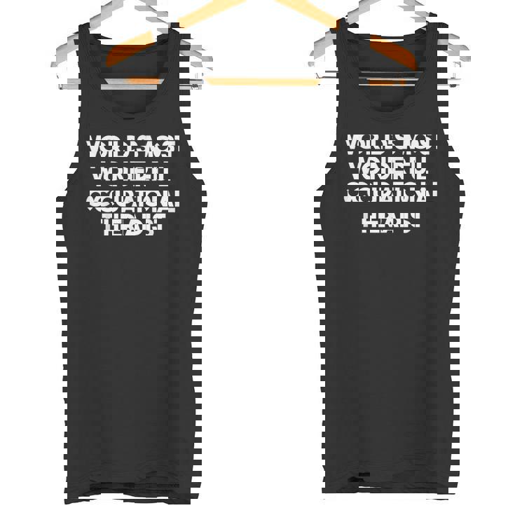 世界で最も素晴らしい作業療法士 タンクトップ