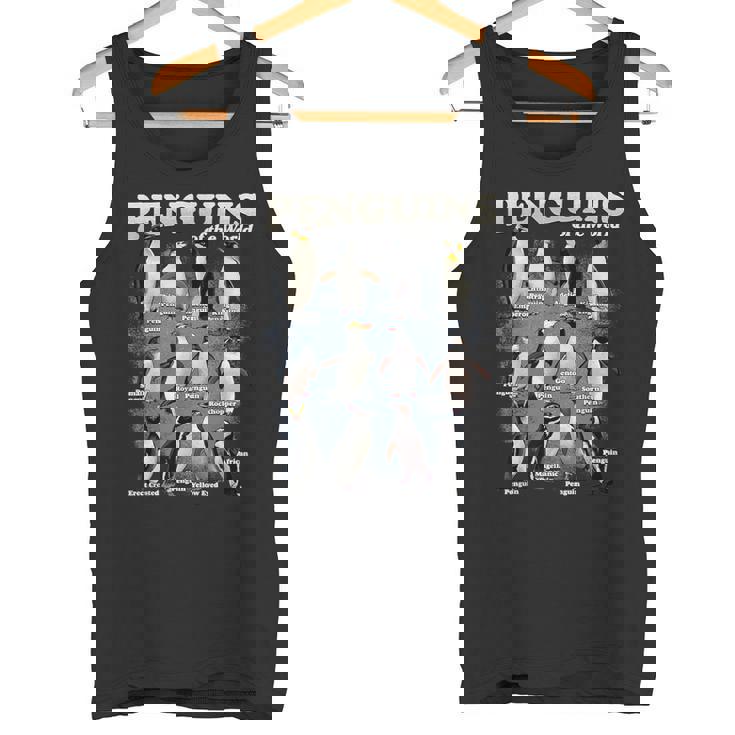 世界のペンギン 海洋生物学 ペンギン好き タンクトップ