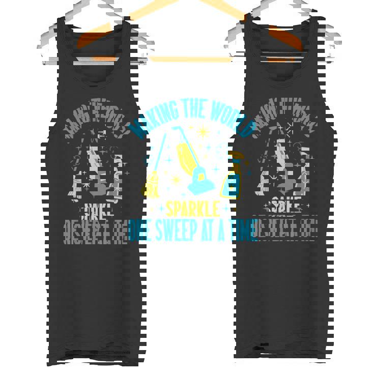 世界を一気に輝かせる 掃除に タンクトップ