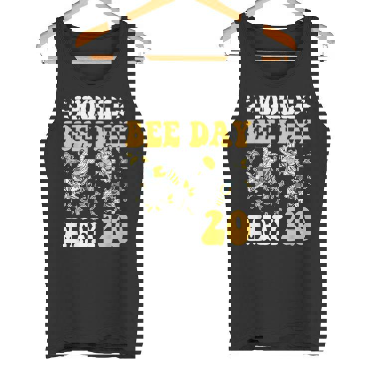 世界ミツバチの日 ミツバチ タンクトップ