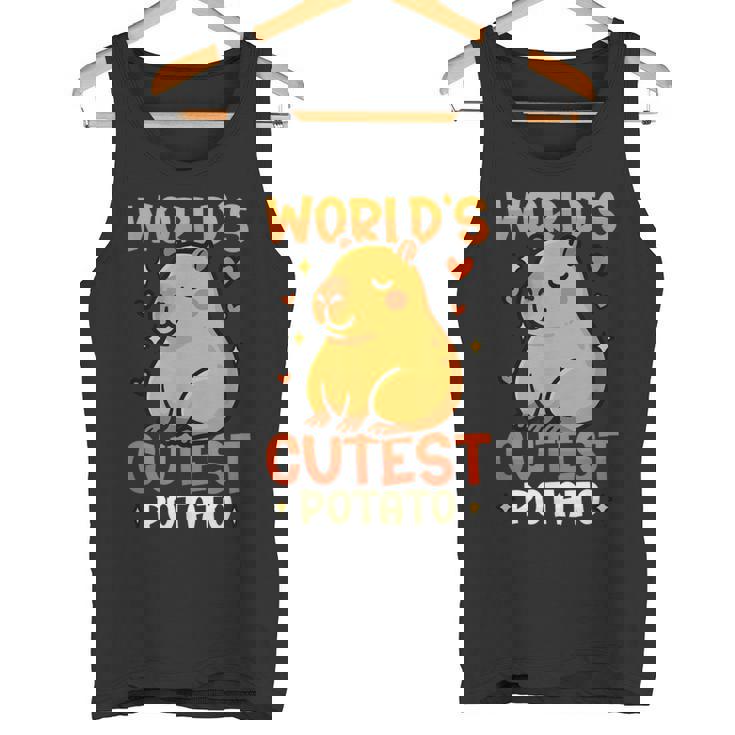 世界一かわいいポテトカピバラ タンクトップ