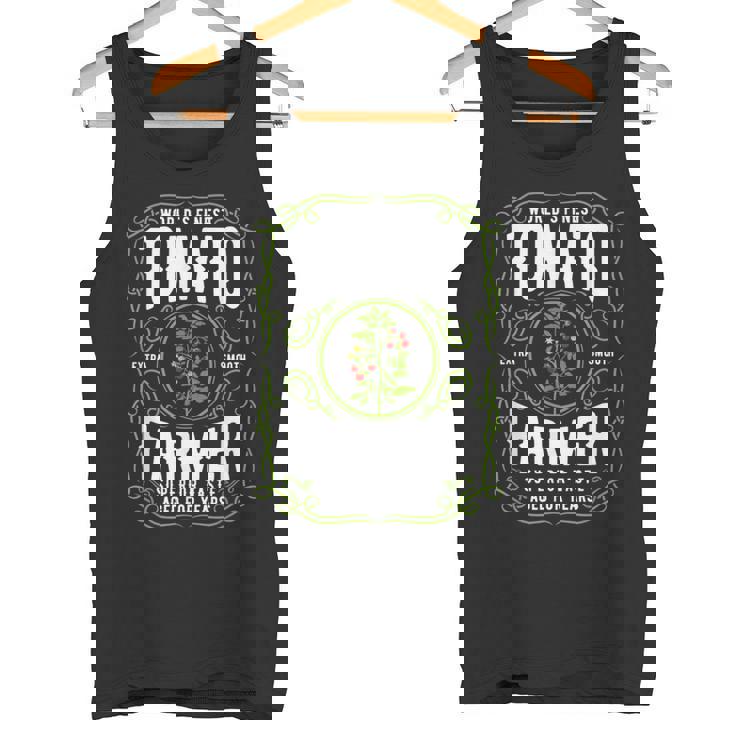 世界最高のトマト農家、面白いトマトガーデニング タンクトップ