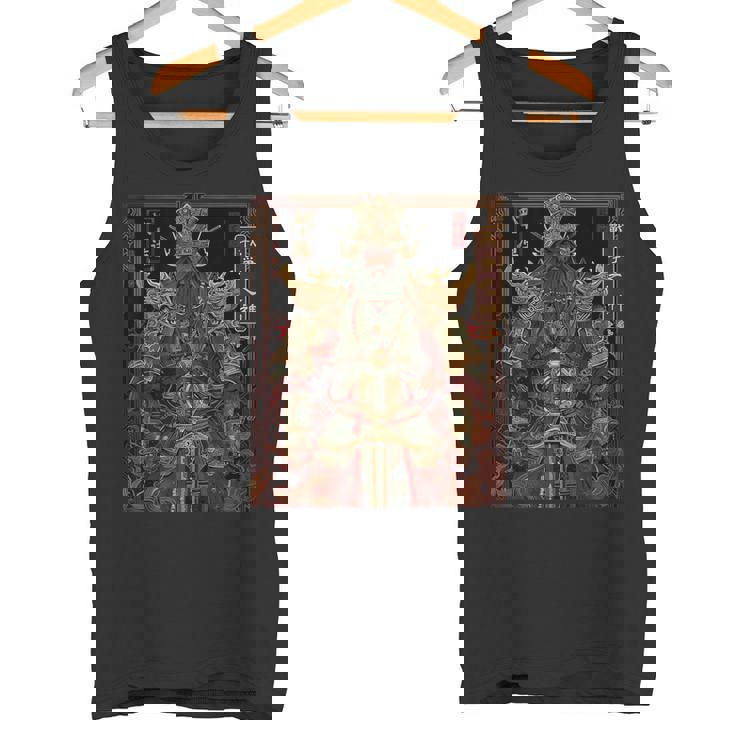 中国神主 関羽 神話 軍人 戦士 タンクトップ