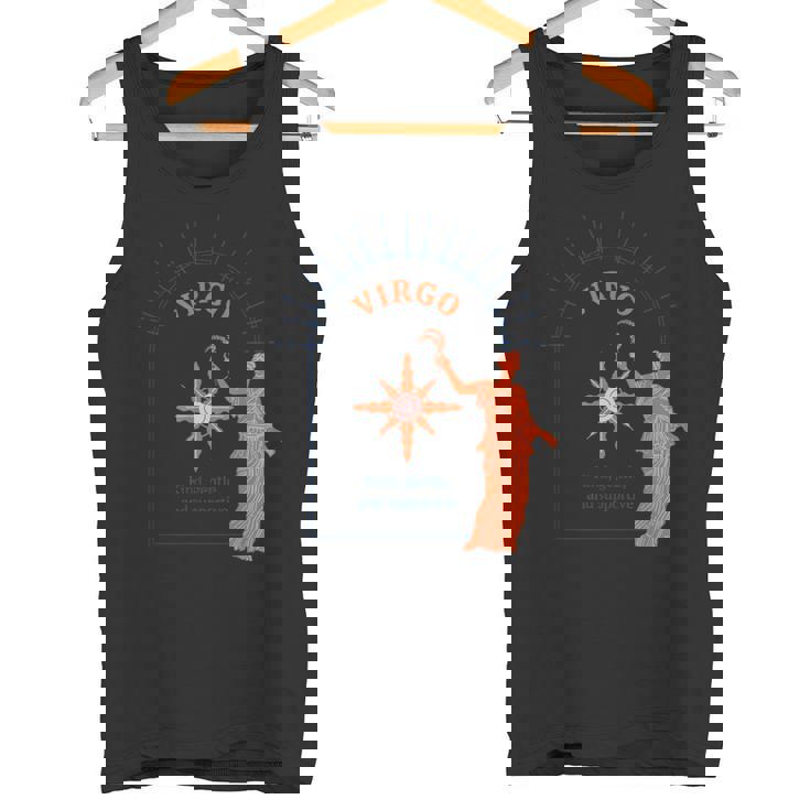 乙女座 星座 9月 8月 誕生日 グラフィックアート 乙女座サイン タンクトップ