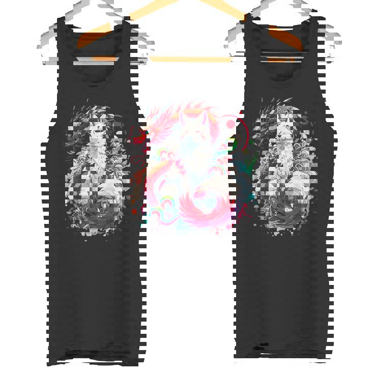 九尾狐 きつね竜 タンクトップ