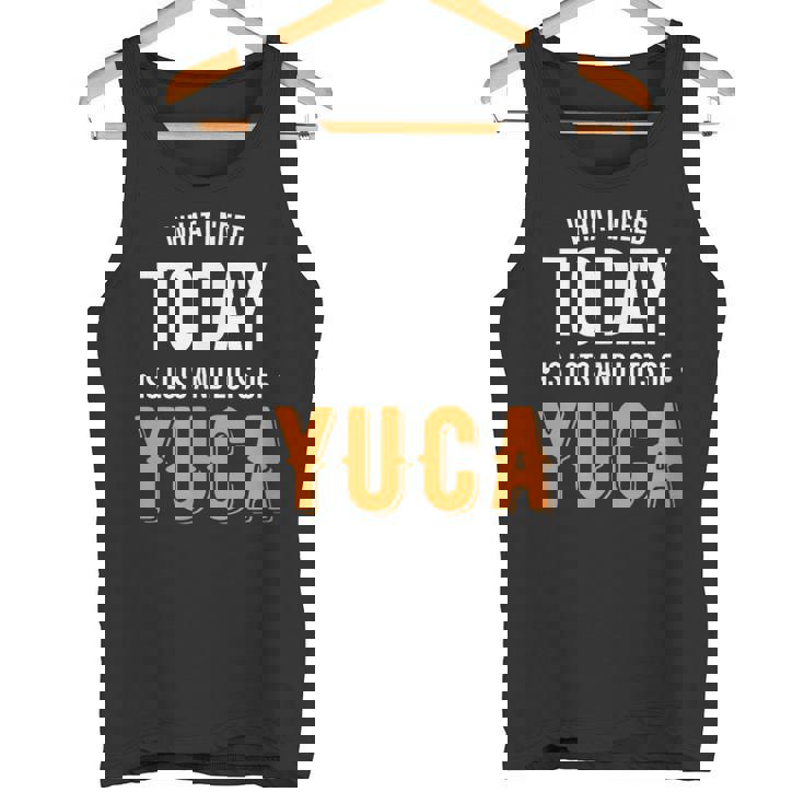 今日はたくさんのユカが必要だ-面白いユカ タンクトップ