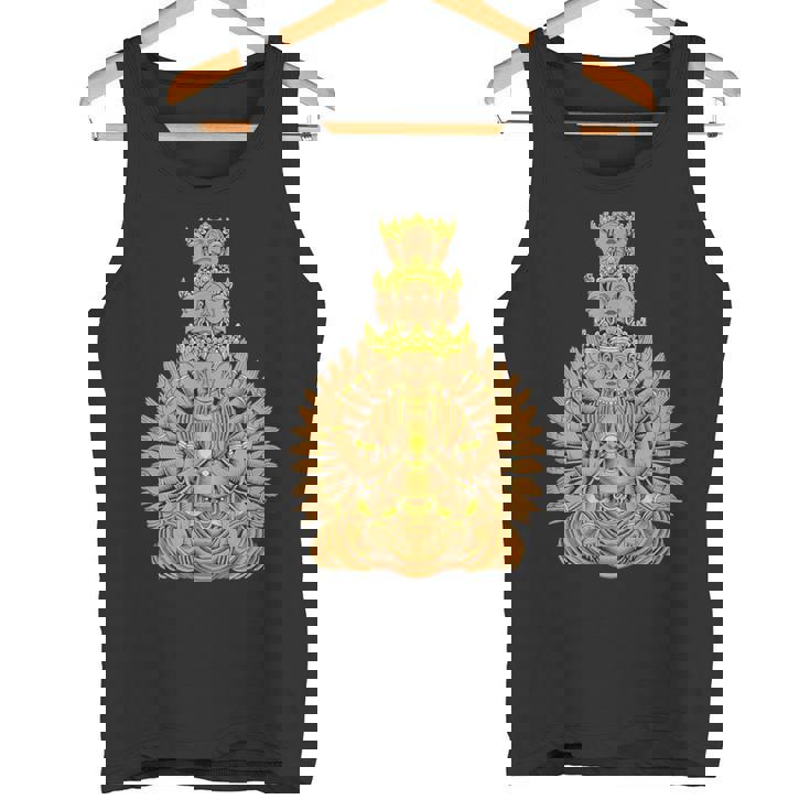 仏教 観音菩薩 タンクトップ