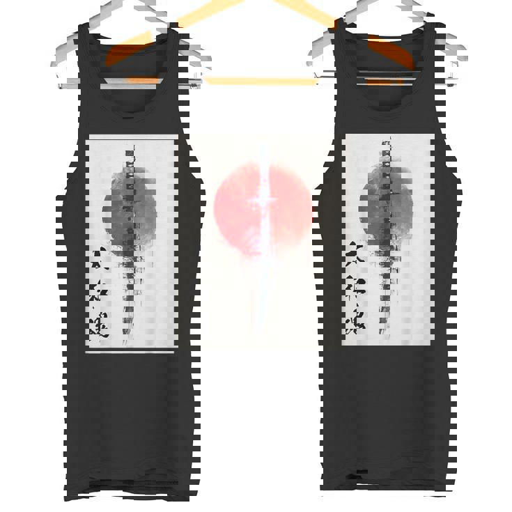 侍 日本魂 忍者 日本刀 タンクトップ