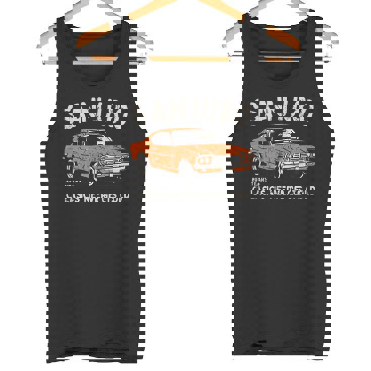 傘寿祝い 車好き お父さん 男性 クラシックカー 80歳 Classic Never Gets Old タンクトップ