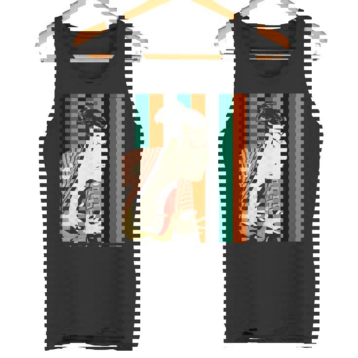 写楽《浮世絵》歌舞伎（定式幕・3色）【日本・世界の名画】日本画 和柄 美術館アート タンクトップ