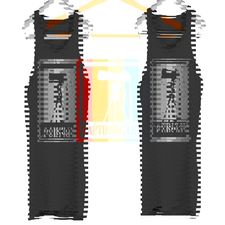 写真家 カメラ 写真撮影 デジタルカメラ タンクトップ