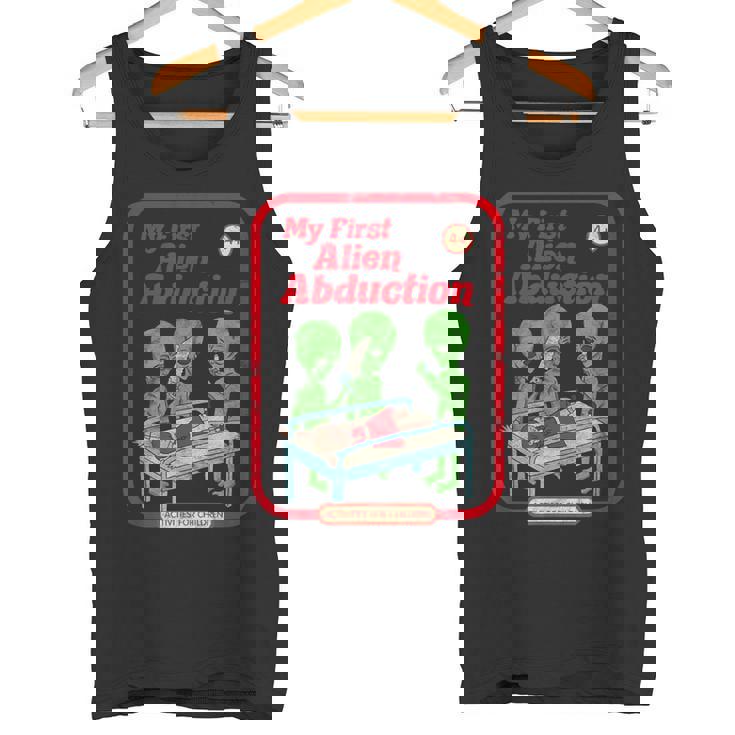 初めてのエイリアンアブダクション ヴィンテージチャイルドゲーム ホラーゴスパンク タンクトップ