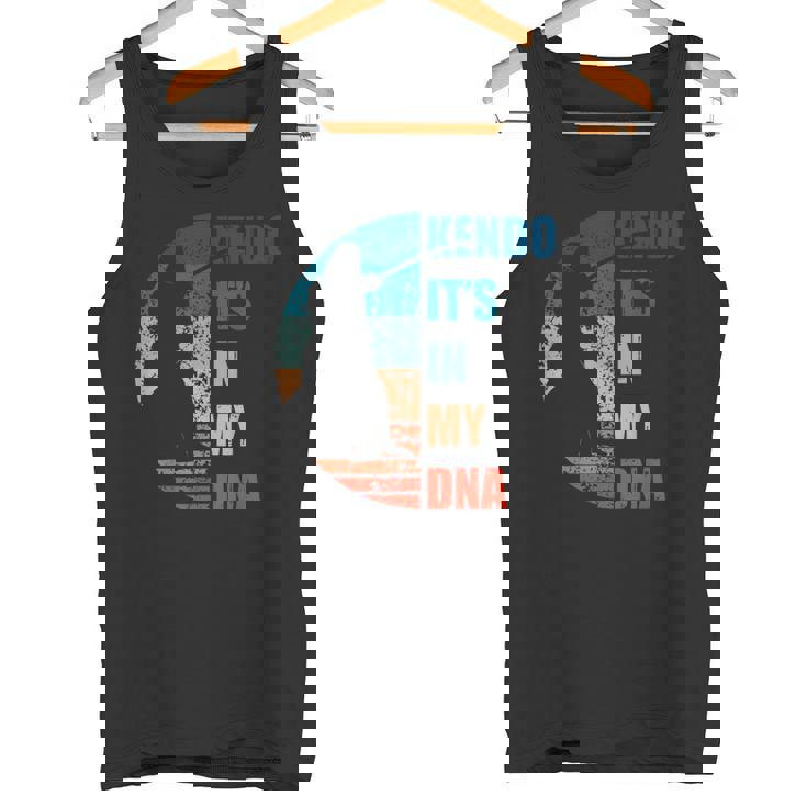 剣道 日本の武道 デザイン タンクトップ