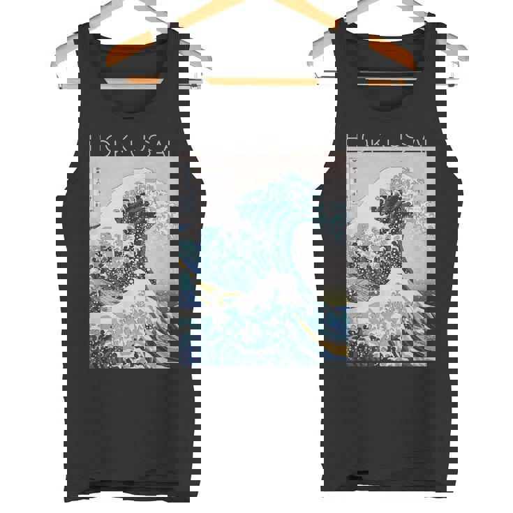 北斎 神奈川沖大波 アーティストのために タンクトップ