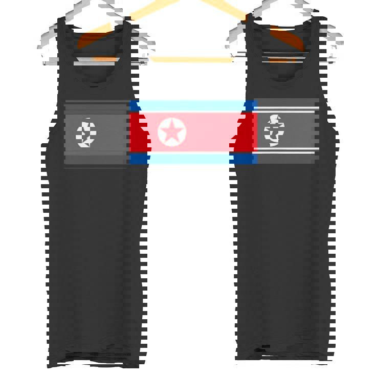 北朝鮮旗北朝鮮ピョンヤン。 タンクトップ