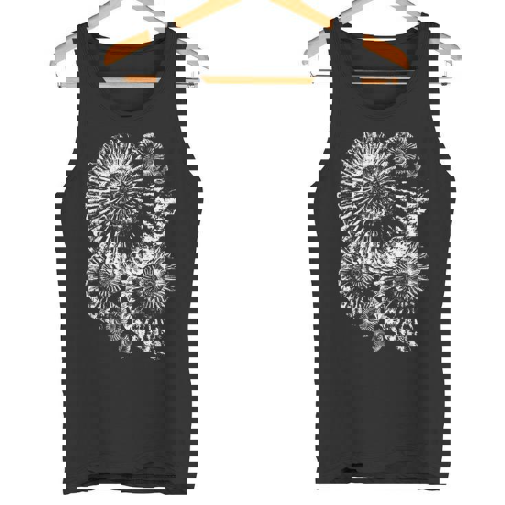 古生物学者化石アンモナイト タンクトップ