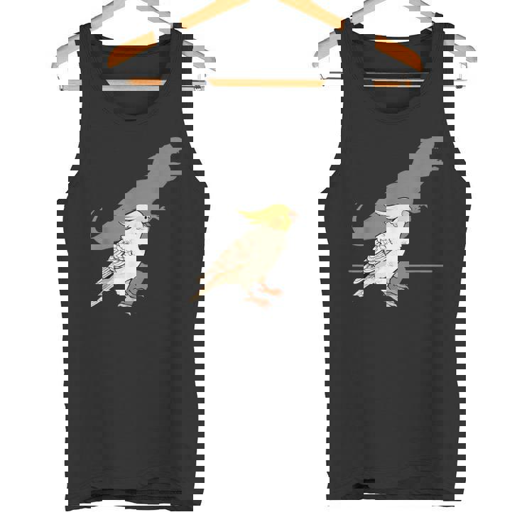 叫ぶオカメインコ オカメインコ好き かわいい 鳥ジョーク 鳥好き インコの飼い主 いんこの飼い主 インコ タンクトップ