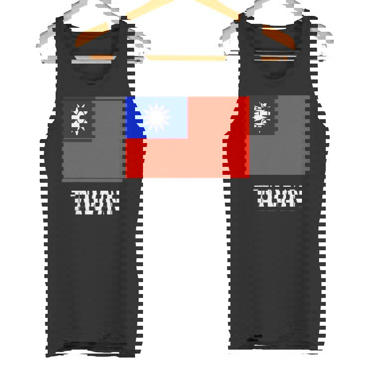 台湾 台湾の国旗 タンクトップ