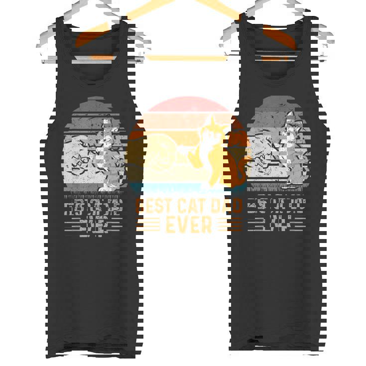 史上最高の猫のお父さん タンクトップ