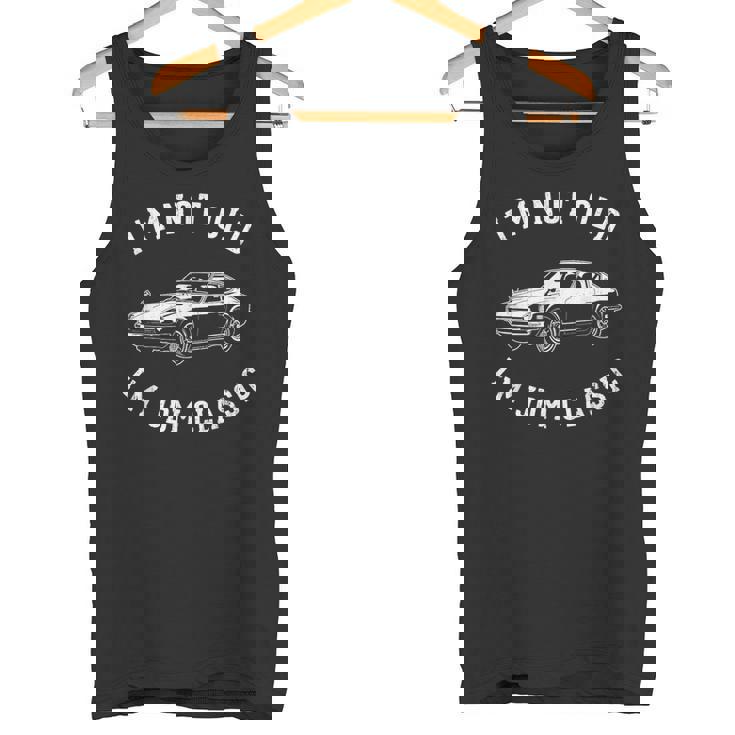 国産 Z 旧車 ヴィンテージカー クラシックカー スポーツカー レトロ ファン 車好き チーム クルー レース Jdm タンクトップ