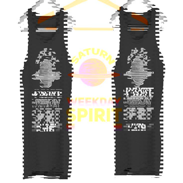 土星 惑星 土星の環 Weekday タンクトップ