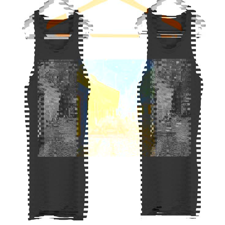 夜のカフェテラス ゴッホ 名画 レトロ タンクトップ