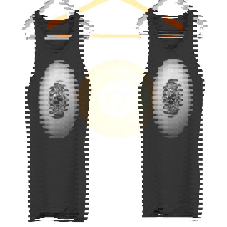 大きなグレー 目玉 不気味 面白い レイジー イージー ハロウィン コスチューム タンクトップ