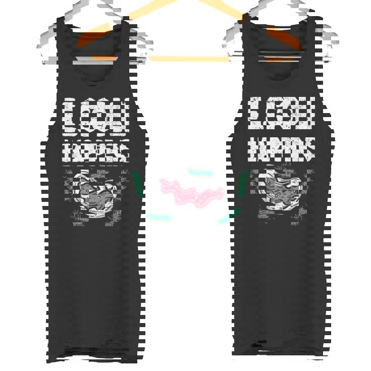 大腸菌で起こる細菌微生物学細菌学 タンクトップ