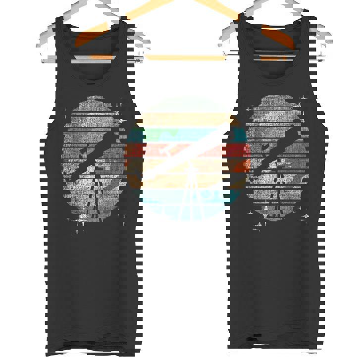 太陽系惑星 望遠鏡 天文学 科学ファン タンクトップ