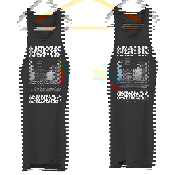 定期的におもしろい 化学 理科 先生 ギフト タンクトップ