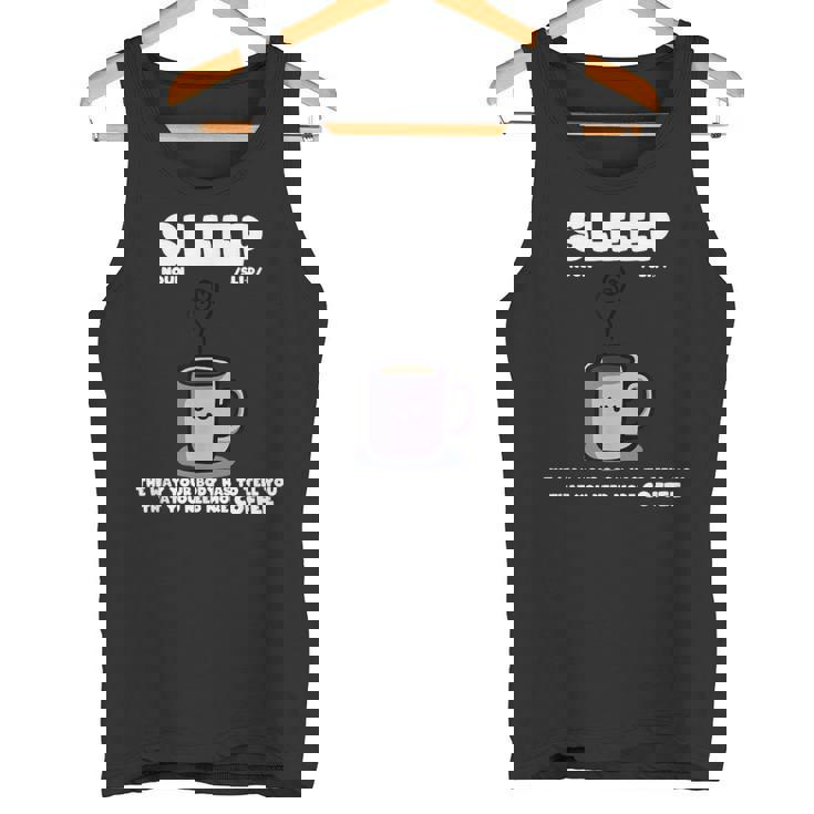 寝るマグカップ タンクトップ