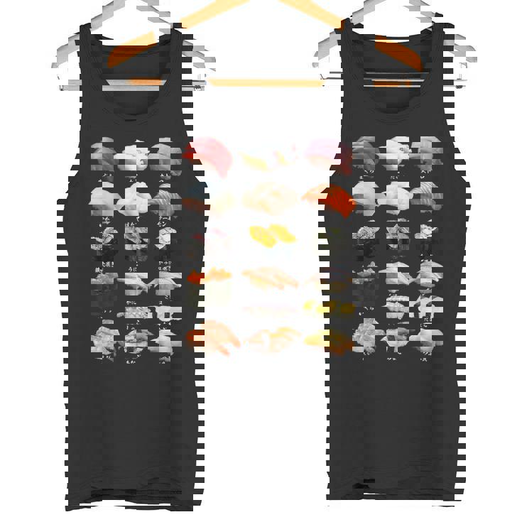 寿司 ネタ 面白いtシャツ おもしろ 食べ物 文字入り メンズ 面白い 服 オリジナル グッズ 文字tシャツ プレゼント タンクトップ