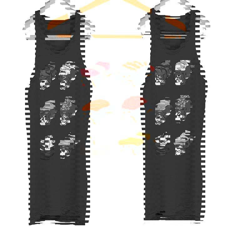 寿司バーニーズマウンテンドッグ タンクトップ