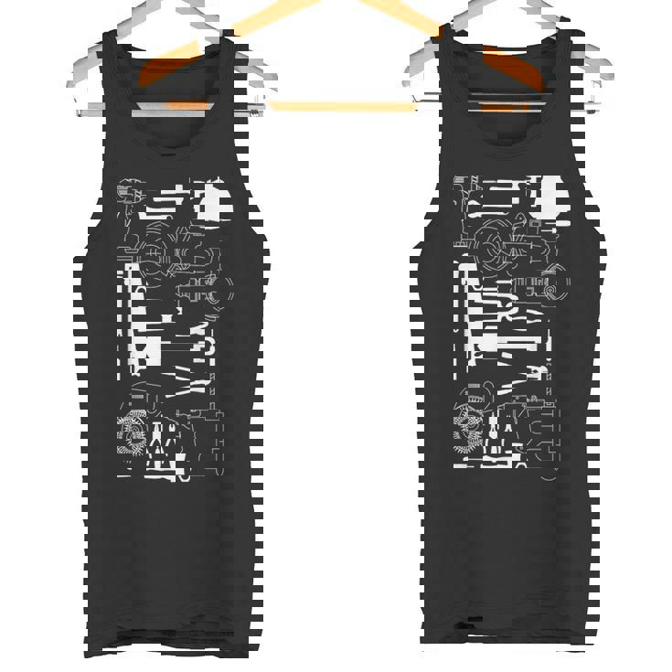 工具 工作機械 ドライバー タンクトップ