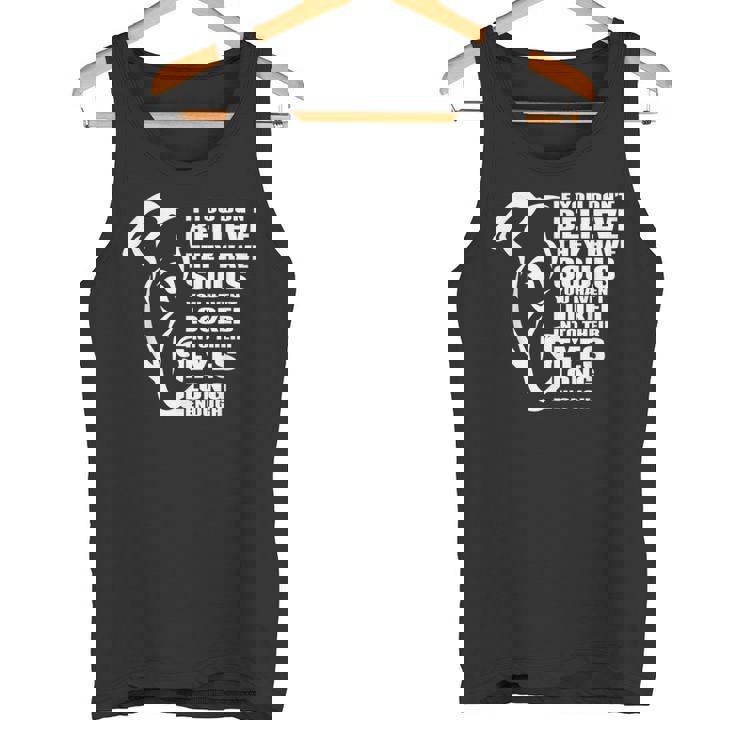 彼らが魂を持っていると信じないなら、ピットブル愛好家ピットブル タンクトップ