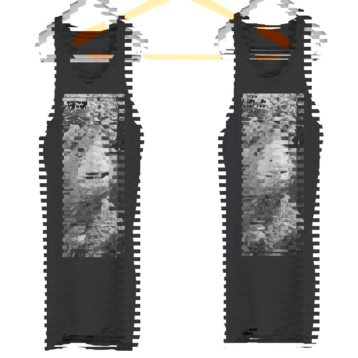 快獣ブースカシリーズ リアルスチール モノクロ タンクトップ