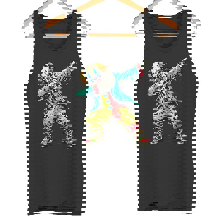 怖いダビングデザインホラーサーカスピエロ タンクトップ