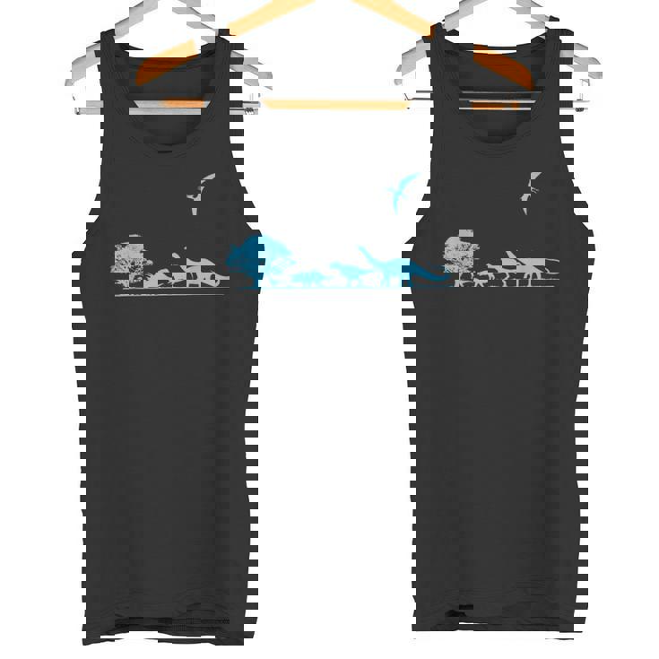 恐竜シャツ 先史時代の恐竜 キッズ 男の子と大人用tシャツ タンクトップ