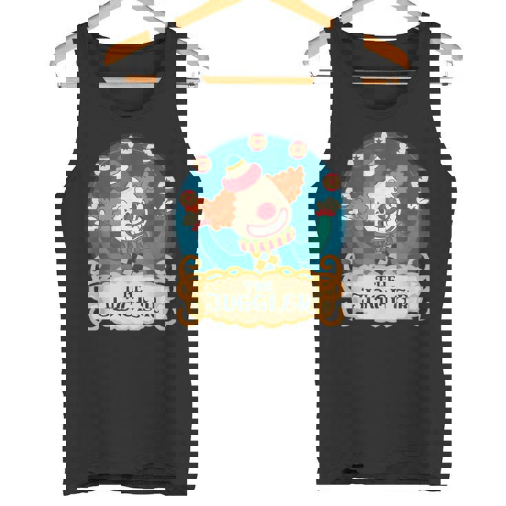 愉快なピエロ ジャグリングボール ジャグラー プロ仕様 ジャグラー タンクトップ