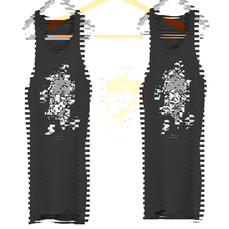 愛しすぎて大好きすぎる。にゃんこいっぱい タンクトップ