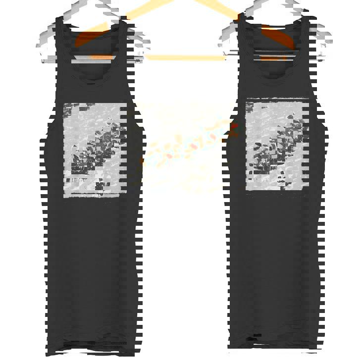 戦車男天安門広場民主主義抗議中国1989年 タンクトップ