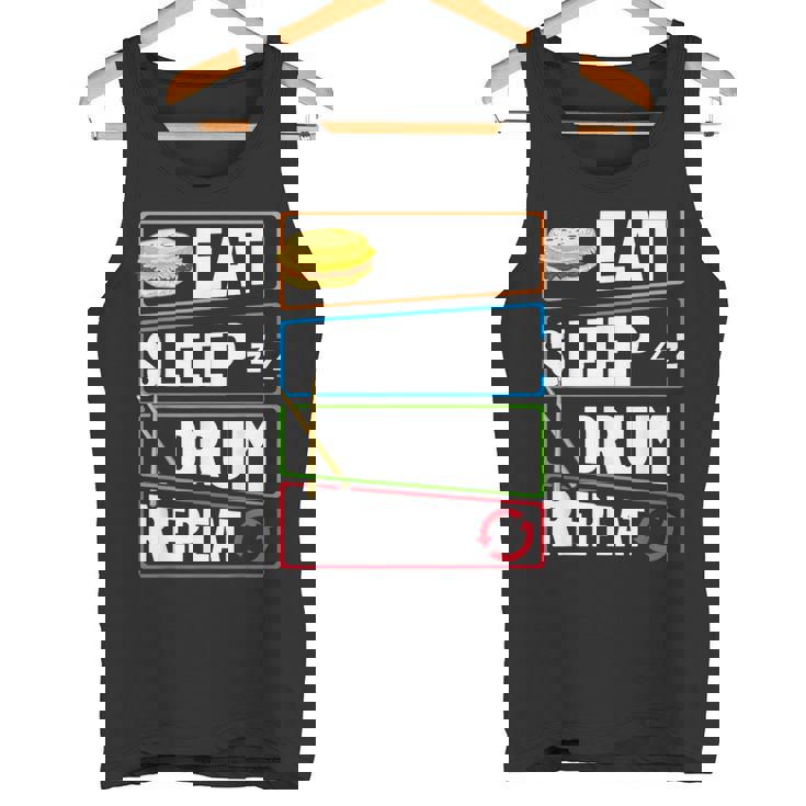 打楽器 ドラム 音楽 ドラマー ミュージシャン プレイヤー タンクトップ