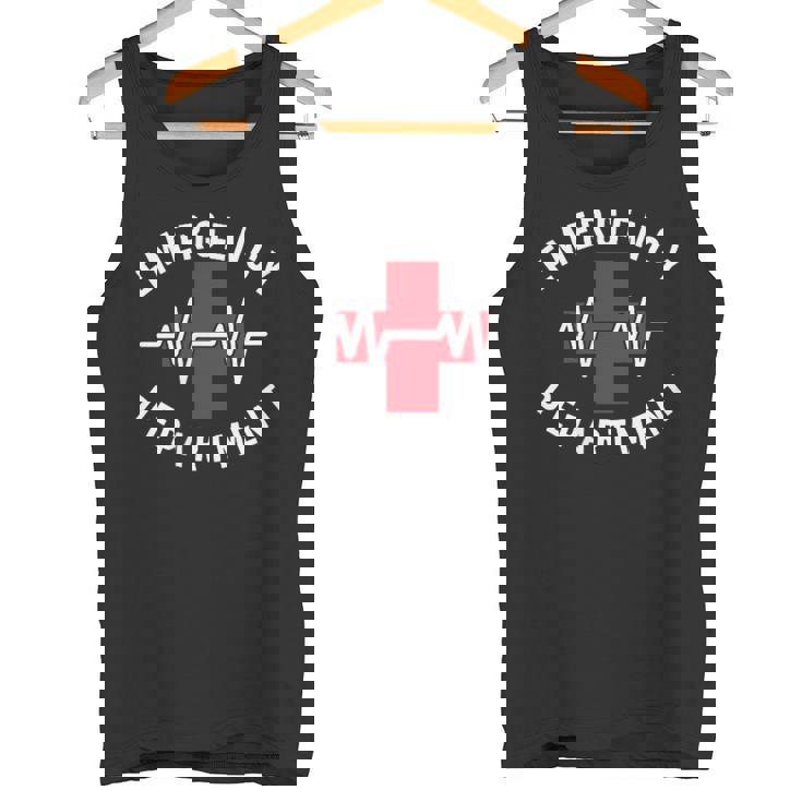 救急科 救急室 医療 タンクトップ