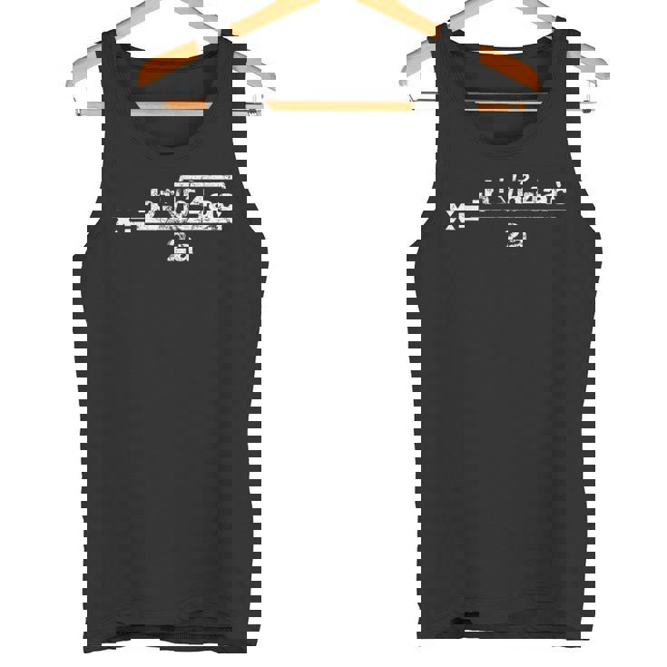 数学クラスの二次方程式 Quadratic Formula For Math Class タンクトップ