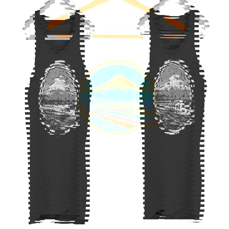 新幹線 富士山 日本土産 新幹線 タンクトップ