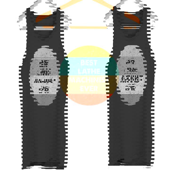 旋盤機械工シャツ タンクトップ