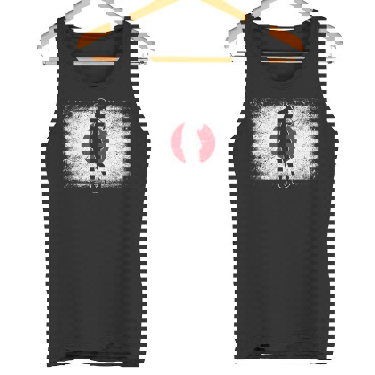 日本 日の丸ゴルフ選手 ゴルファー タンクトップ